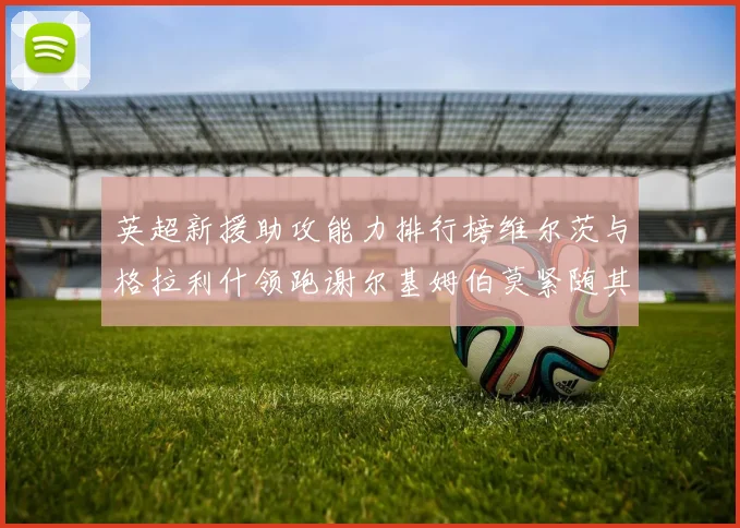 英超新援助攻能力排行榜维尔茨与格拉利什领跑谢尔基姆伯莫紧随其后